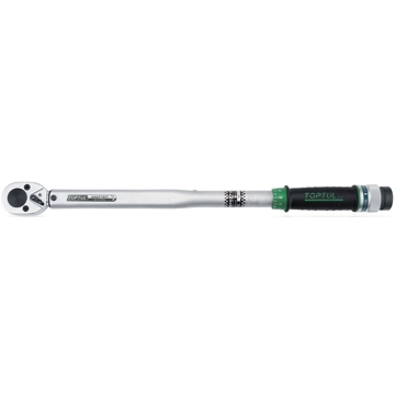 დინამომეტრ ქანჩ გასაღები Toptul ANAF1635 Torque Wrench 70-350Nm, 1/2", Silver