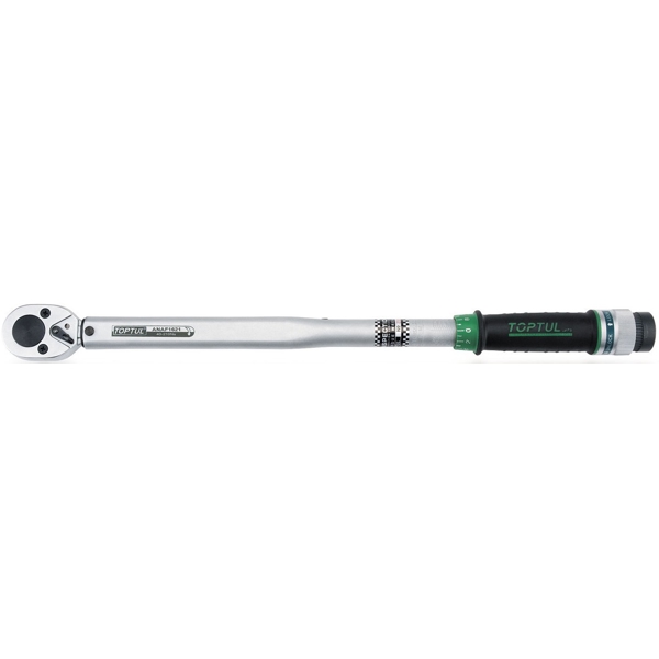 დინამომეტრ ქანჩ გასაღები Toptul ANAF1635 Torque Wrench 70-350Nm, 1/2", Silver