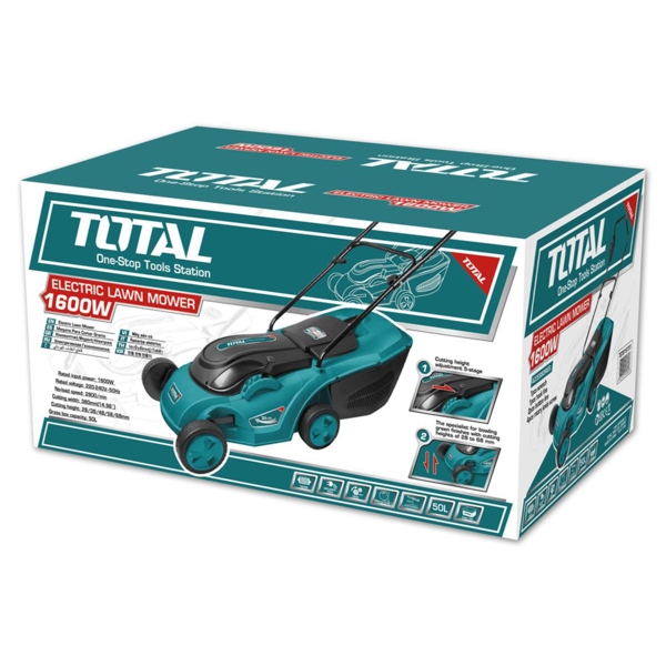 Total TGT616151 Electric Lawn Mower 1600W