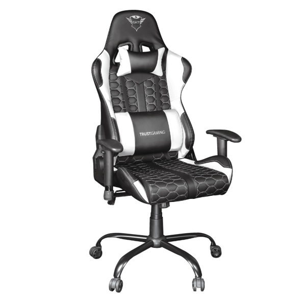 გეიმერული სავარძელი Trust 24434 GXT 708W Resto Gaming Chair, White