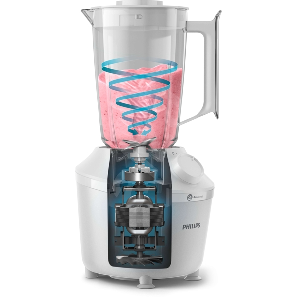 ბლენდერი Philips HR2041/00, 450W, 1.9L, Blender, White