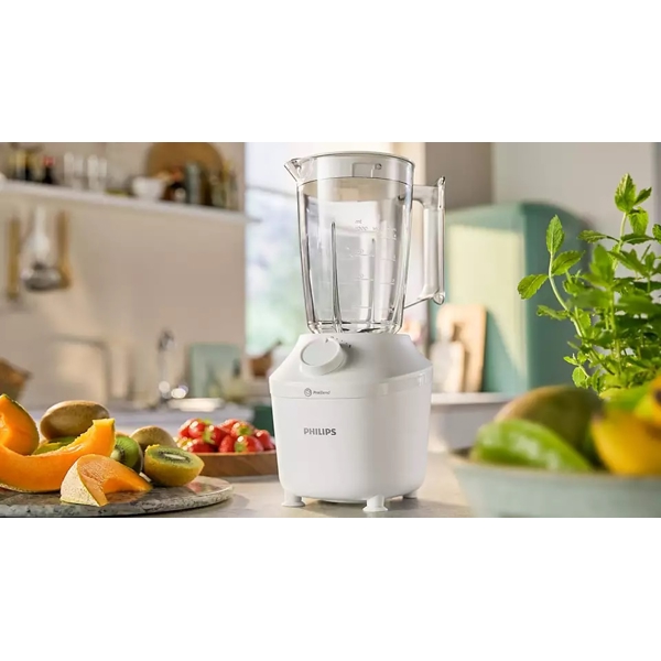 ბლენდერი Philips HR2041/00, 450W, 1.9L, Blender, White