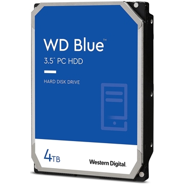 მყარი დისკი Western Digital WD40EZAZ PC Desktop Hard Drive 3.5", SATA 3.0, 4TB, 5400RPM, 256MB, Blue