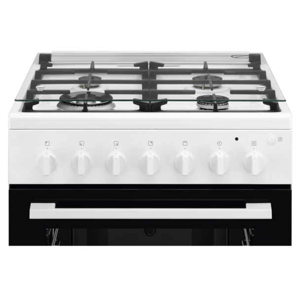 გაზქურა Electrolux RKG600005W 4 Oven Gas, White