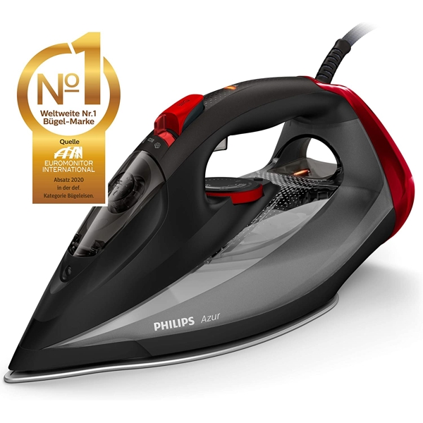 ორთქლის უთო Philips GC4567/80, 2600W, Steam iron, Black/Gray