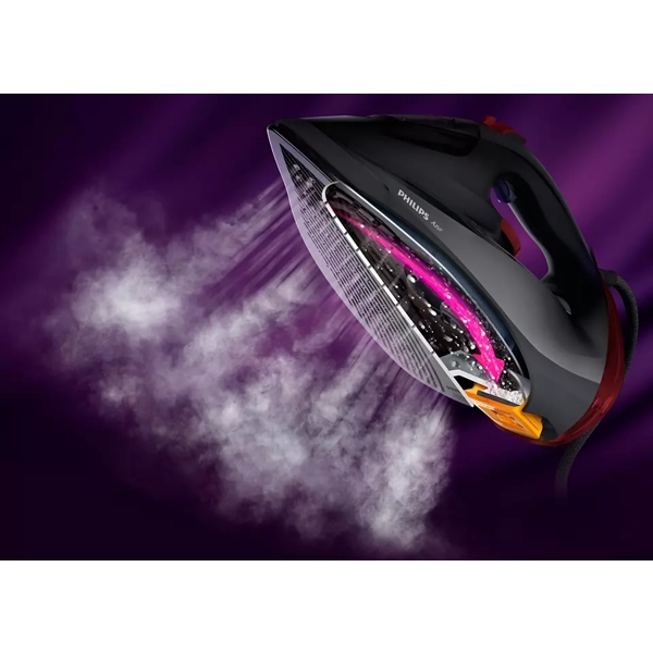 ორთქლის უთო Philips GC4567/80, 2600W, Steam iron, Black/Gray