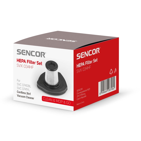 მტვერსასრუტის ფილტრი Sencor SVX 034HF H Filter SVC 074X