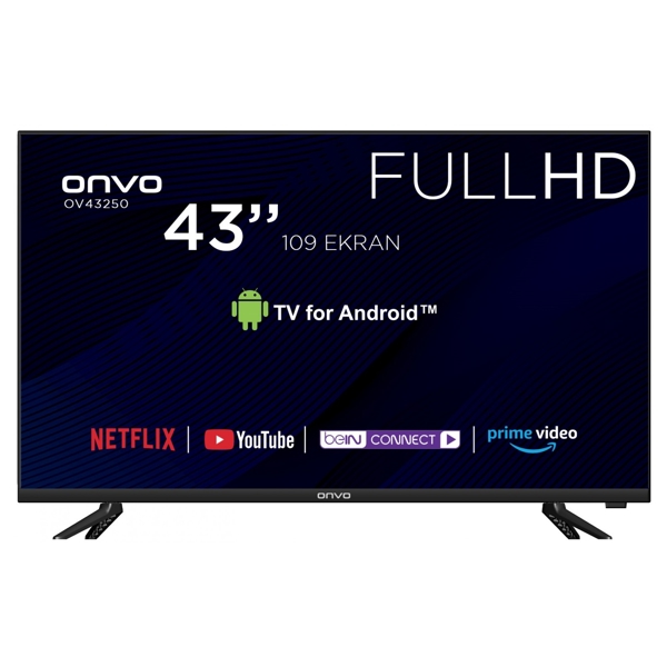 ტელევიზორი Onvo OV43250 43" FHD Android Smart LED TV, Black