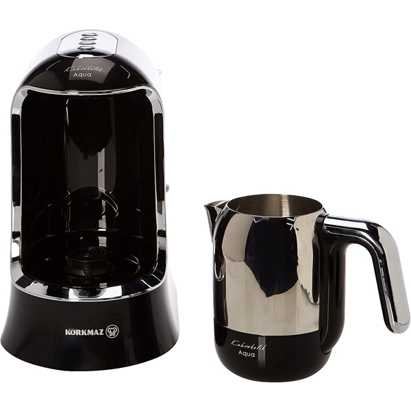 ყავის აპარატი Korkmaz A862-01 Aqua Coffee Maker 1.2L, 700W, Black