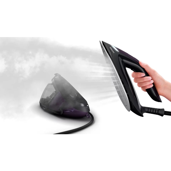 Philips PSG8160/30, 2700W, 1.8L, Steam Iron, Black/Purple