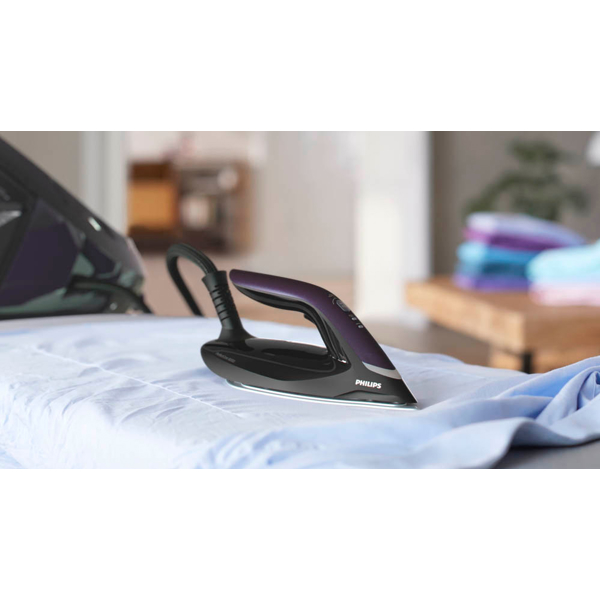 Philips PSG8160/30, 2700W, 1.8L, Steam Iron, Black/Purple