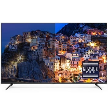 ტელევიზორი TCL 75P615/RT51HT3-A 75" LED TV, Smart  Android P 4K, HDR10 HDMI, BT, WIFI, Black