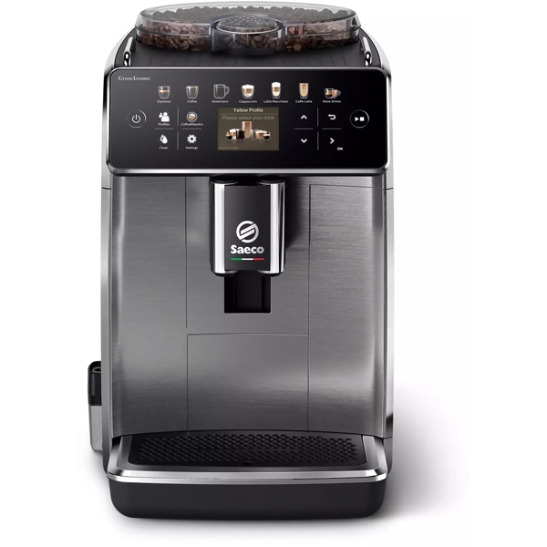 ყავის აპარატი Philips SM6585/00 Saeco Gran Aroma, 1.8L, Fully Automatic Espresso Machine, Black