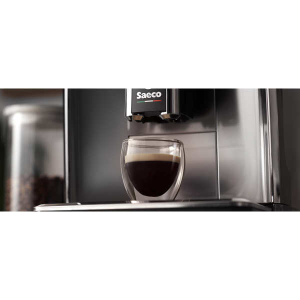 ყავის აპარატი Philips SM6585/00 Saeco Gran Aroma, 1.8L, Fully Automatic Espresso Machine, Black