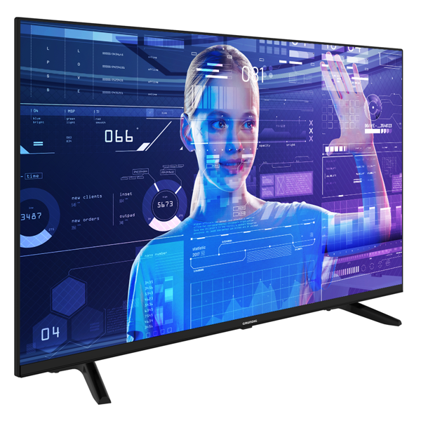 ტელევიზორი Grundig 43 GFU 7800B 43" Ultra HD Smart LED TV, HDR, Dolby Digital, Black