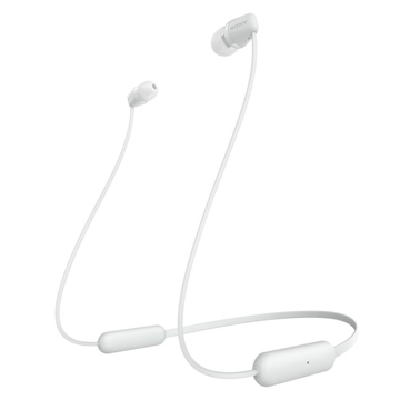 ყურსასმენი Sony WIC200W.E, Wireless, Bluetooth, In-ear Headphones, White