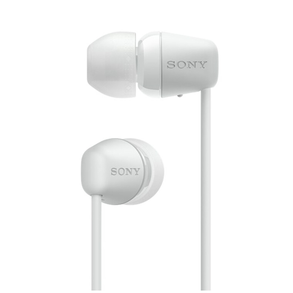 ყურსასმენი Sony WIC200W.E, Wireless, Bluetooth, In-ear Headphones, White