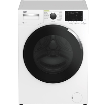 სარეცხი მანქანა საშრობით Beko WDW 8564 HT Superia 8/5Kg, 1400Rpm, 77dB, White