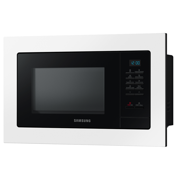 მიკროტალღური ღუმელი Samsung MS20A7013AL/BW, 20L, 850W, Built-in Microwave Oven