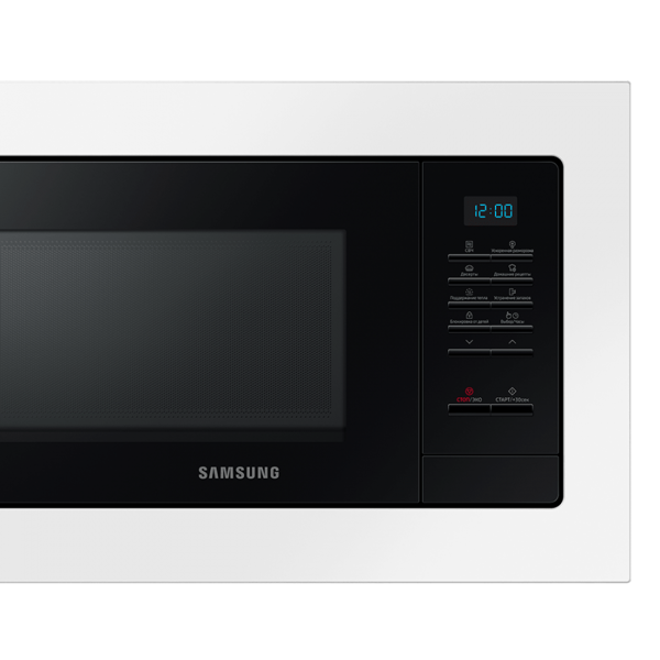 მიკროტალღური ღუმელი Samsung MS20A7013AL/BW, 20L, 850W, Built-in Microwave Oven