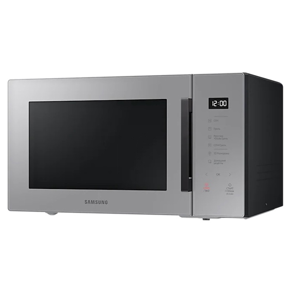 მიკროტალღური ღუმელი Samsung MG30T5018AG/BW, 30L, 900W, Microwave Oven With Grill, Gray