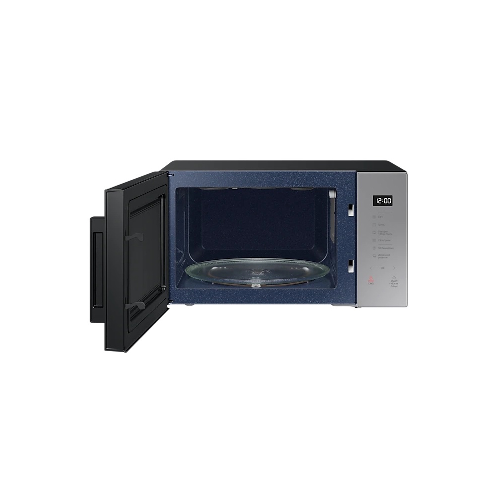 მიკროტალღური ღუმელი Samsung MG30T5018AG/BW, 30L, 900W, Microwave Oven With Grill, Gray