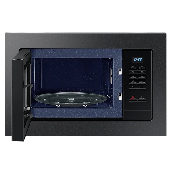 მიკროტალღური ღუმელი Samsung MS23A7013AB/BW, 23L, 800W, Built-in Microwave Oven, Black