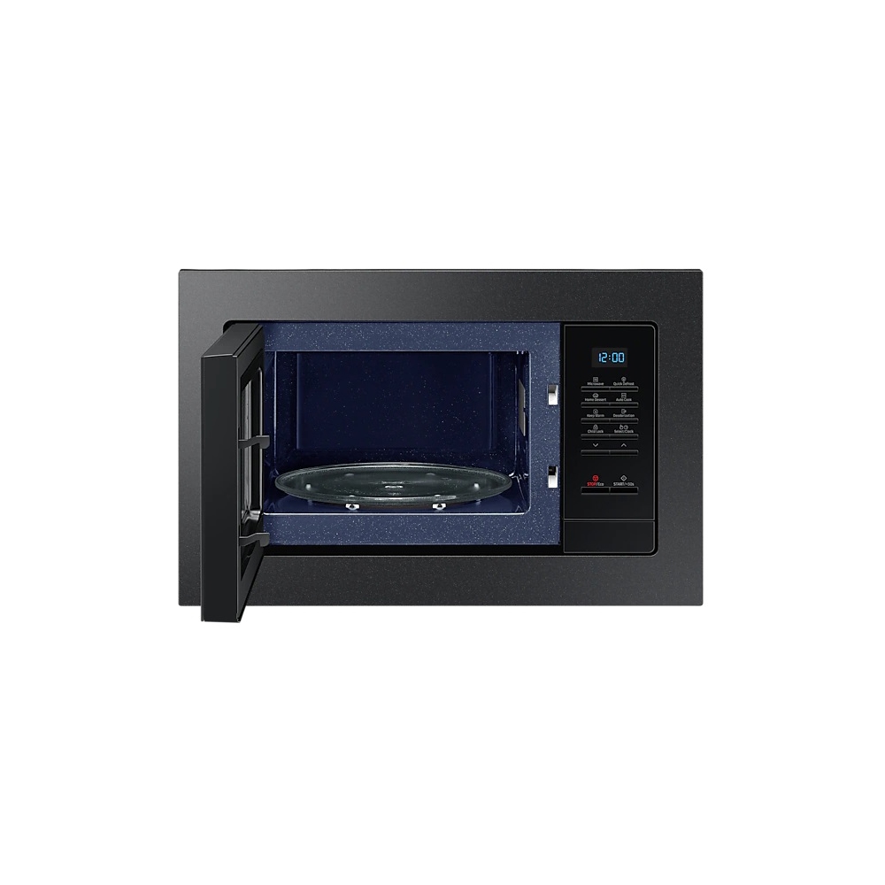 მიკროტალღური ღუმელი Samsung MS23A7013AB/BW, 23L, 800W, Built-in Microwave Oven, Black