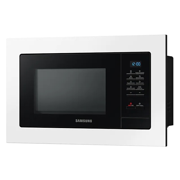 მიკროტალღური ღუმელი Samsung MS23A7013AL/BW, 23L, 800W, Built-in Microwave Oven