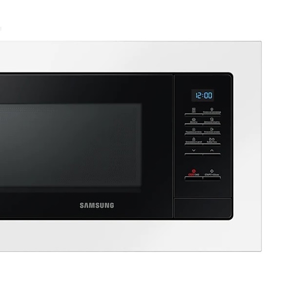 მიკროტალღური ღუმელი Samsung MS23A7013AL/BW, 23L, 800W, Built-in Microwave Oven