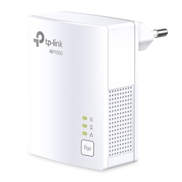 ინტერნეტის გადამცემი TP-Link TL-PA7017 KIT,  AV1000 Gigabit Powerline Starter Kit, White