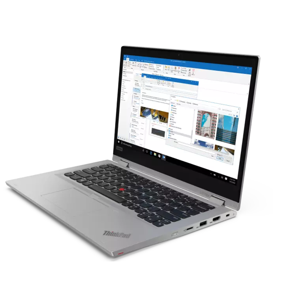 ნოუთბუქი Lenovo 20VK0014RK Thinkpad L13 Yoga G2, 13.3", I5-1135G7, 8GB, 256GB SSD, Integrated, Silver