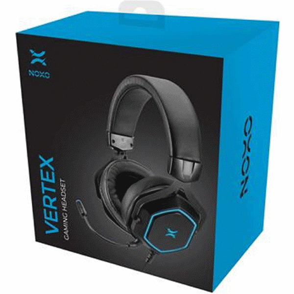 ყურსასმენი Noxo 330149 Vertex, Gaming Headset, Wired, USB, 3.5mm, Black