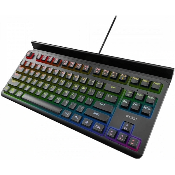 კლავიატურა Noxo 329908 Specter, Wired, RGB, USB, Gaming Keyboard, Black