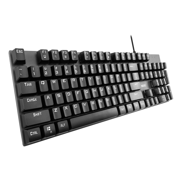 კლავიატურა Noxo Retaliation, Wired, USB, Gaming Keyboard, Black