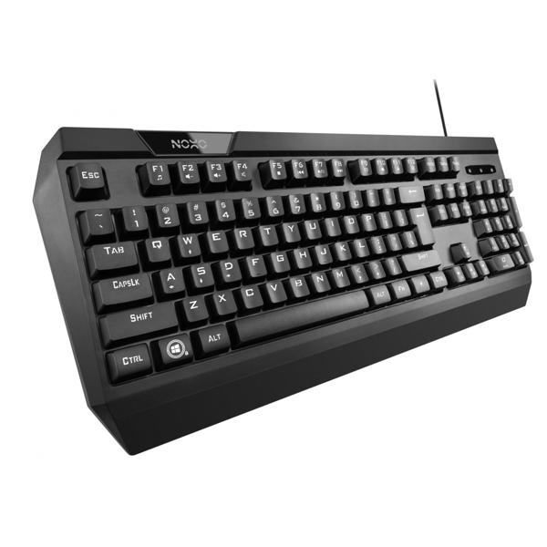 კლავიატურა Noxo Origin, Wired, RGB, USB, Gaming keyboard, Black