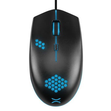 მაუსი Noxo Thoon, Wired, USB, Gaming Mouse, Black