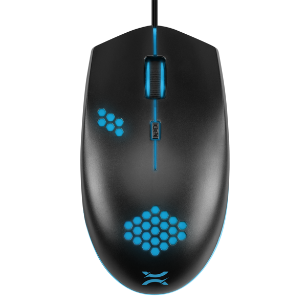 მაუსი Noxo Thoon, Wired, USB, Gaming Mouse, Black