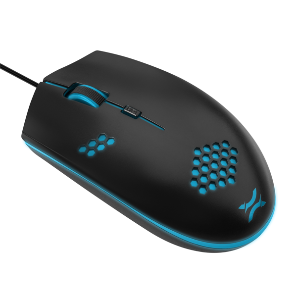 მაუსი Noxo Thoon, Wired, USB, Gaming Mouse, Black