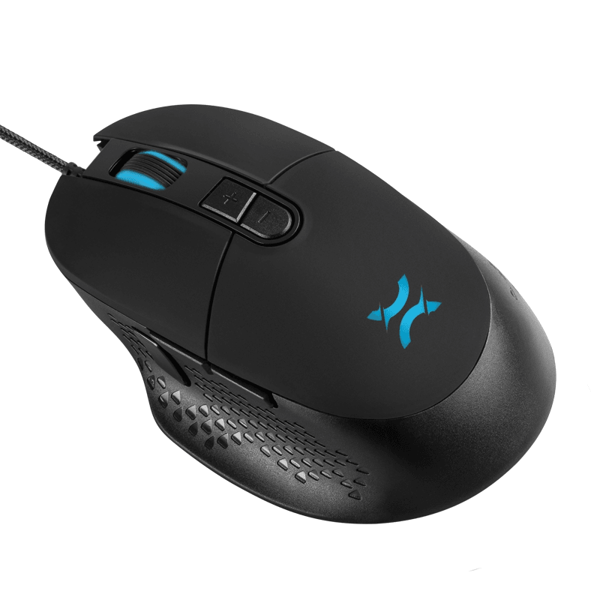 მაუსი Noxo Turmoil, Wired, USB, Gaming mouse, Black