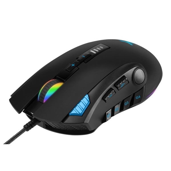 მაუსი Noxo Nightmare, Wired, USB, Gaming mouse, Black