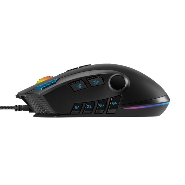 მაუსი Noxo Nightmare, Wired, USB, Gaming mouse, Black