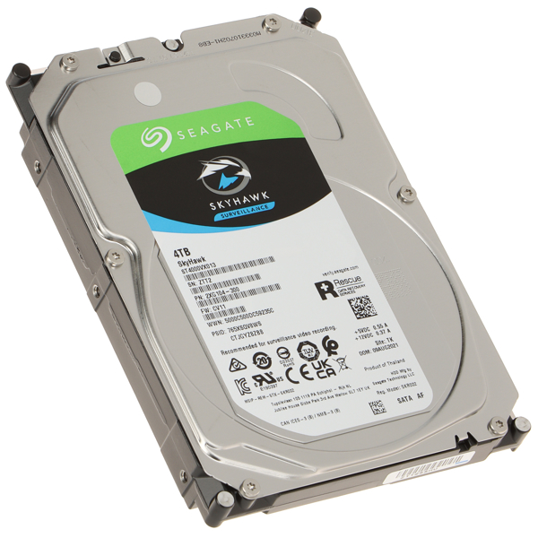 მყარი დისკი Seagate ST4000VX013 SkyHawk, 4TB, 3.5", Internal Hard Drive