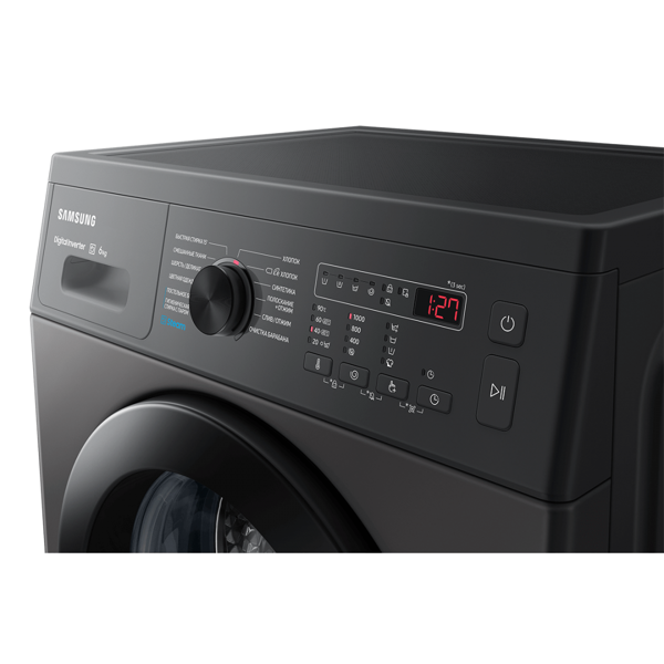 სარეცხი მანქანა Samsung WW60A4S00CX/LP, 6Kg, A+++, 1000Rpm, 75Db, Washing Machine, Inox   