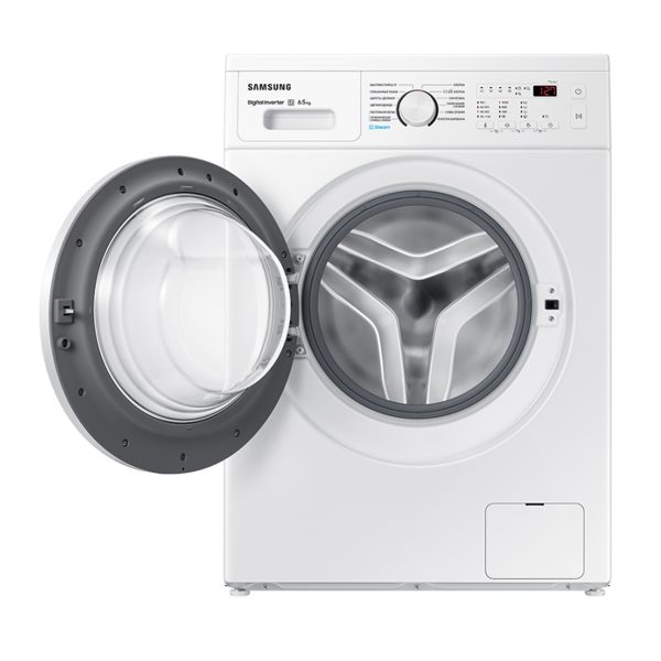 სარეცხი მანქანა Samsung WW65A4S00EE/LP, 6.5KG, A+++, 1000Rpm, 75Db, Washing Machine, White