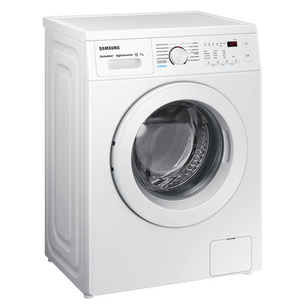 სარეცხი მანქანა Samsung WW70A4S21EE/LP, 7KG, A+++, 1200Rpm, 75Db, Washing Machine, White