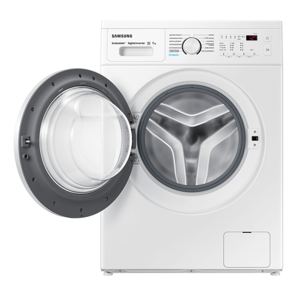 სარეცხი მანქანა Samsung WW70A4S21EE/LP, 7KG, A+++, 1200Rpm, 75Db, Washing Machine, White