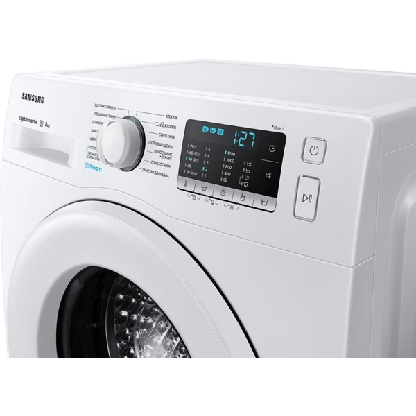 სარეცხი მანქანა Samsung  WW80AAS20TE/LP, 8Kg, A+++, 1200Rpm, 75Db, Washing Machine, White