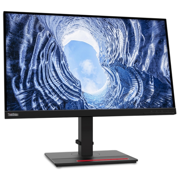 მონიტორი Lenovo 61F0GAT1EU ThinkVision T24h-20 23.8" WQHD, IPS, HDMI, DP, USB-C, 4 x USB-A, Black