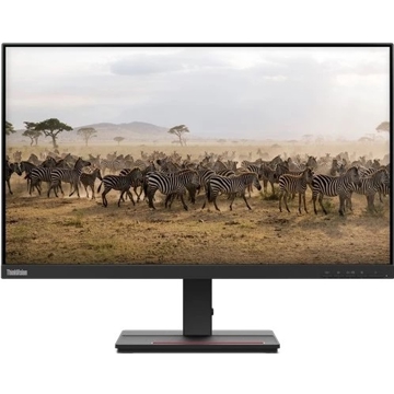 მონიტორი Lenovo 62AFKAT2EU ThinkVision S27e-20 27" FHD, IPS, VGA, HDMI, Black